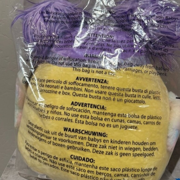 Squishmallows 14" Yellow Butterfly Squishdoo - Posey. New - Picture 3 of 3